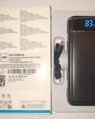 Power bank 20000mAh nuovo 