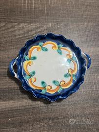 Vassoio  in ceramica di Vietri