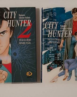 2 Romanzi City Hunter di Tsukasa Hojo 