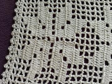 Striscia a uncinetto cm 97 x 40 (nuova)