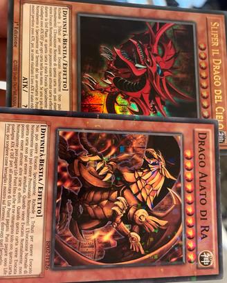Slifer il drago del cielo + drago alato di ra ITA