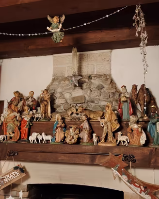 Presepe completo da collezione vintage