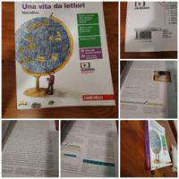 una vita da lettori 'narrativa' libro scolastico