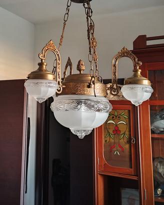 piantana e lampadari antichi 