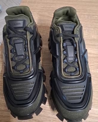 Sneakers uomo Prada Cloudbust Thunder verde