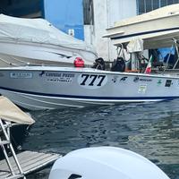 Lancia da corsa in legno dp6