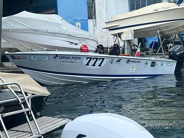 Lancia da corsa in legno dp6