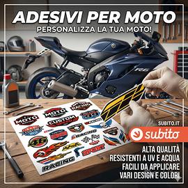 🏍️ Adesivi Moto Personalizzati | Kit Grafiche