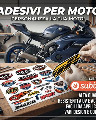 🏍️ Adesivi Moto Personalizzati | Kit Grafiche