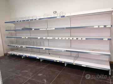 Scaffalature metallo autoportanti arredo negozio
