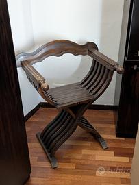 sedia legno in stile