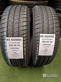 2 gomme 195 55 16 FIRESTONE RIF671
