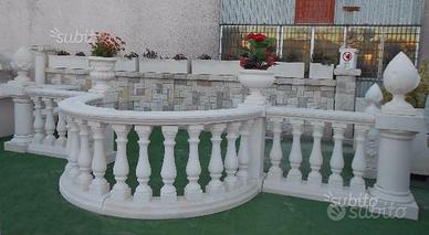 Colonnine per balaustra senza armatura in cemento