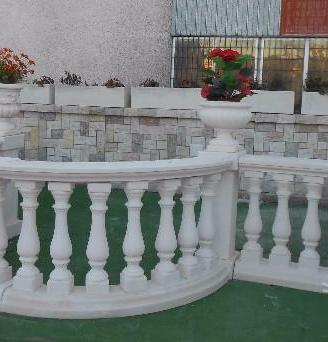 Colonnine per balaustra senza armatura in cemento