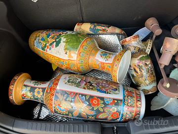 4 vasi cinesi vintage