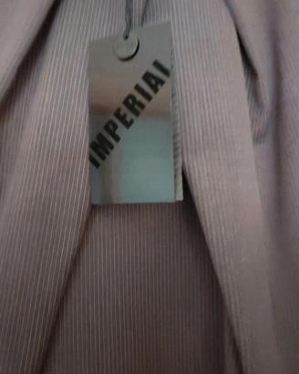 Abito Gessato Nuovo Brand Imperial Taglia S