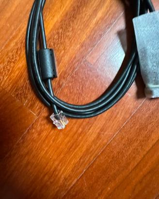 Cavo DB9 a RJ11 RJ12 6P6C cavo console seriale ret