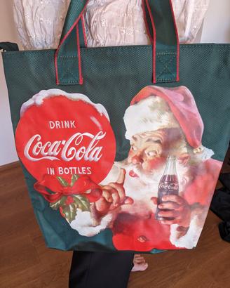 borsa coca cola con tracolla 