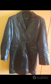 Cappotto in vera pelle
