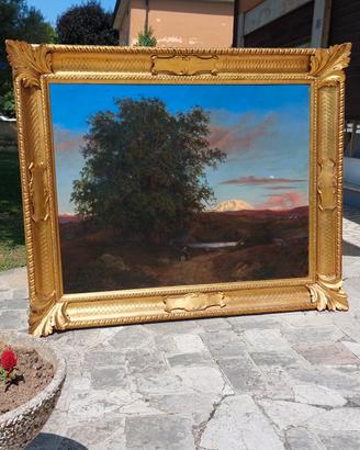 grande quadro del 800 olio su tela   