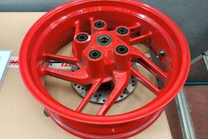 Cerchio Posteriore Rosso C/Disco Per Monster 797