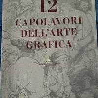 Cartella 12 capolavori dell' arte grafica