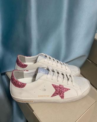 Golden Goose Super-Star Rosa Brillante 40