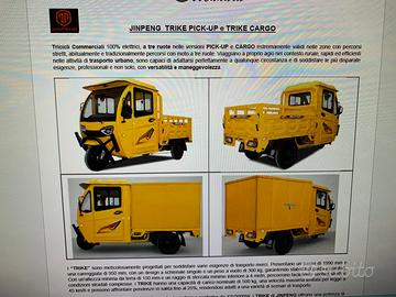 Motocarro nuovo modello