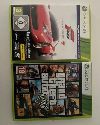 Gta 5 e Forza Motorsport 4 XBOX 360