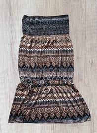 tg S: vestito donna a fascia 