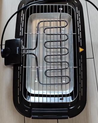 piastra per grigliare barbecue elettrico 57x38