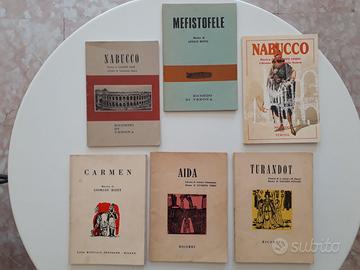 15 libretti d’Opera