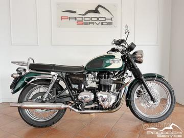 Triumph Bonneville T100 2012 23.120 km Forest gree