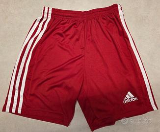 Pantaloncini Adidas rossi 15-16 anni