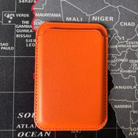 Porta carte di credito MAGSAFE in pelle per iPhone
