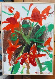 Luigi Montanarini "olio su tela "