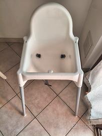 Seggiolone ikea bianco