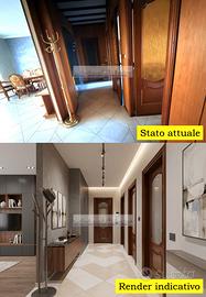 Ampio appartamento in corso Giulio Cesare