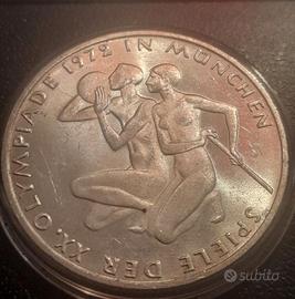 10 marche 1972 argento Giochi Olimpici comemorati.