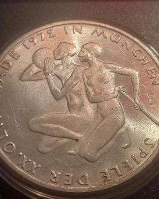 10 marche 1972 argento Giochi Olimpici comemorati.