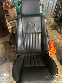 Sedile alfa 156 pelle frau nera