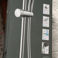 SET ASTA CON DOCCIA CROMATO