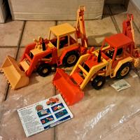 Bruder vintage trattore ruspa escavatore 8456 90