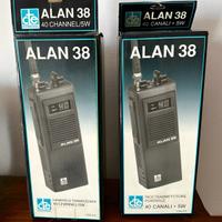 Coppia Ricettasmittenti degli anni 80 Alan 38