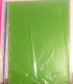 lotto 18 quadernoni con spirale