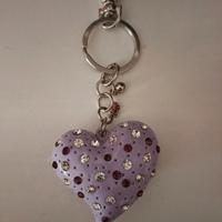 Portachiavi forma di cuore 