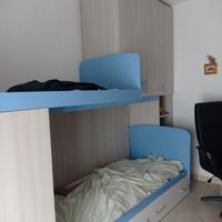 Cameretta con letto a castello