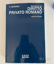 Libro "diritto privato romano"