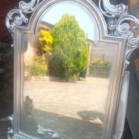 specchio barocco argento 