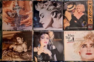 Madonna --  collezione LP - 84-85-86-87-89-90